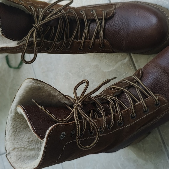 Brown Leather Women's Boots - Picture 5 of 5